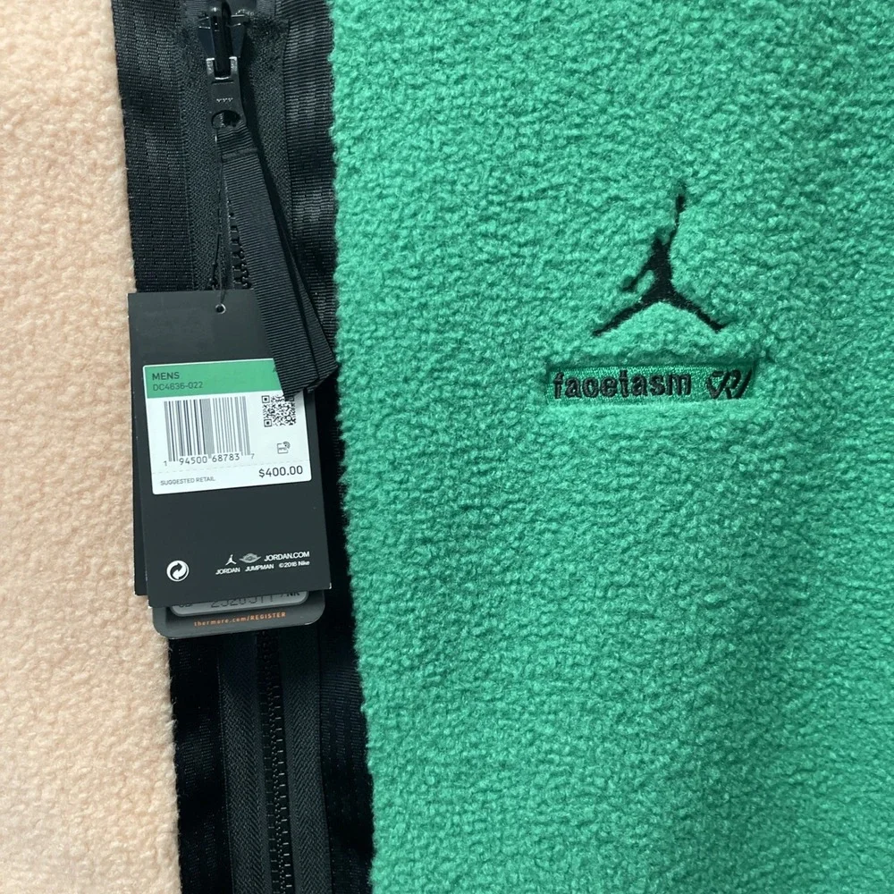 Nike Jordan Jumpman Facetasm Men's Reversible Jacket Size XL DC4636-02